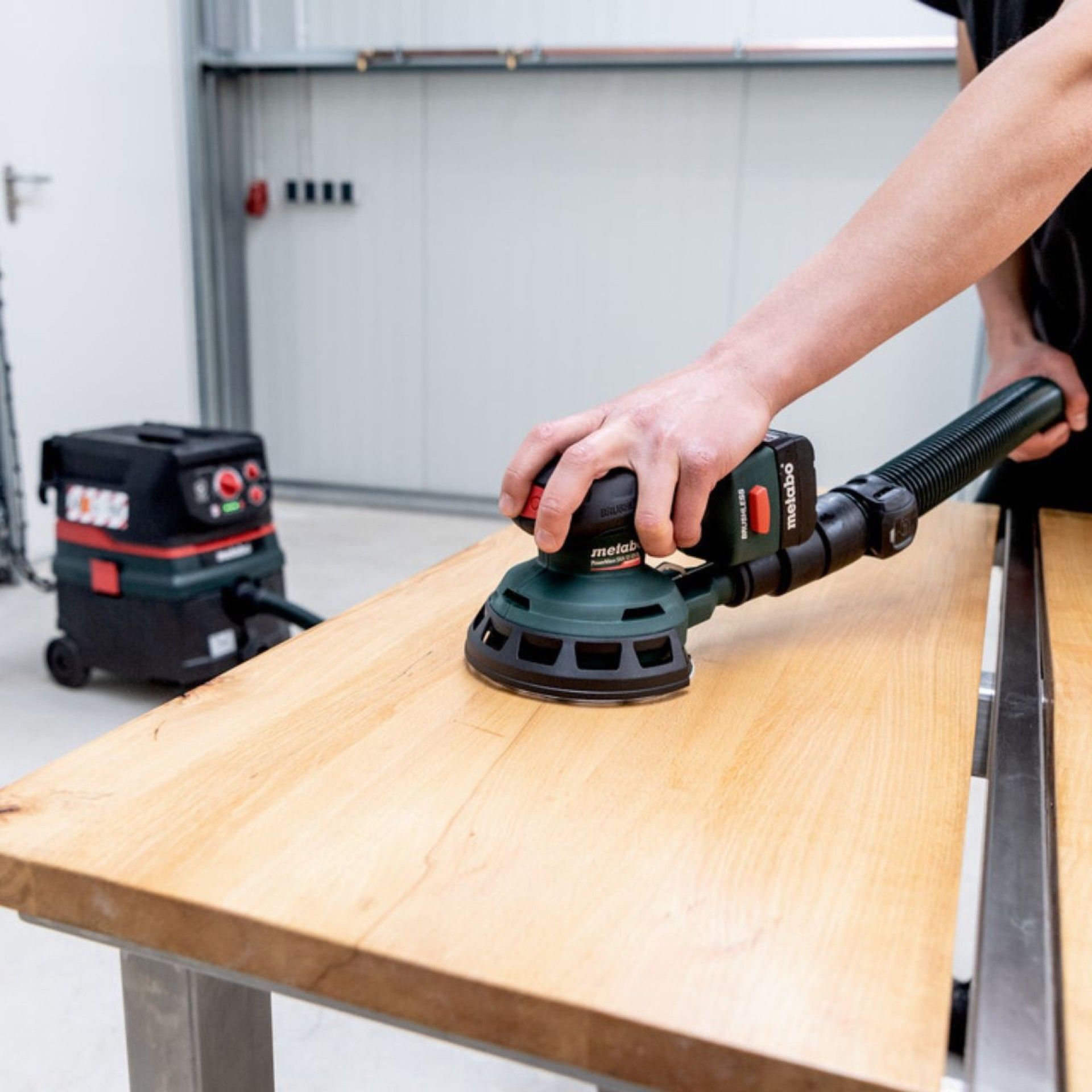 METABO PowerMaxx SXA 12-125 BL Lixadeira de disco orbital sem fio METABO PowerMaxx SXA 12-125 BL Lixadeira de disco orbital sem fio
