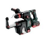 METABO KHA 18 LTX BL 24 Quick + ISA 18 LTX 24 Martelo Sem Fio + Aspiracao S/ Bateria