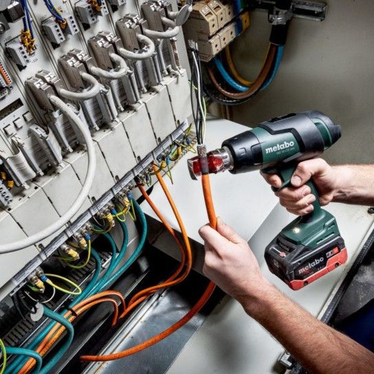 METABO HG 18 LTX 500 Pistola de ar quente sem fio METABO HG 18 LTX 500 Pistola de ar quente sem fio