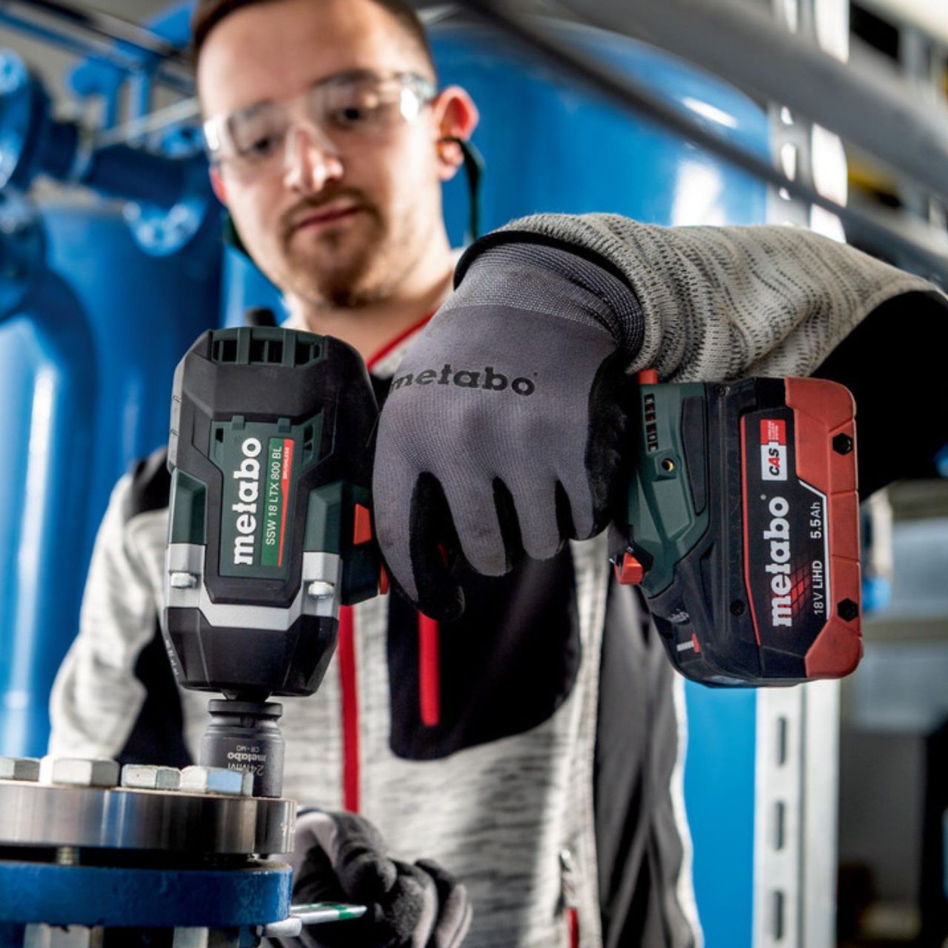 METABO SSW 18 LTX 800 BL Aparafusadora de impacto sem fio