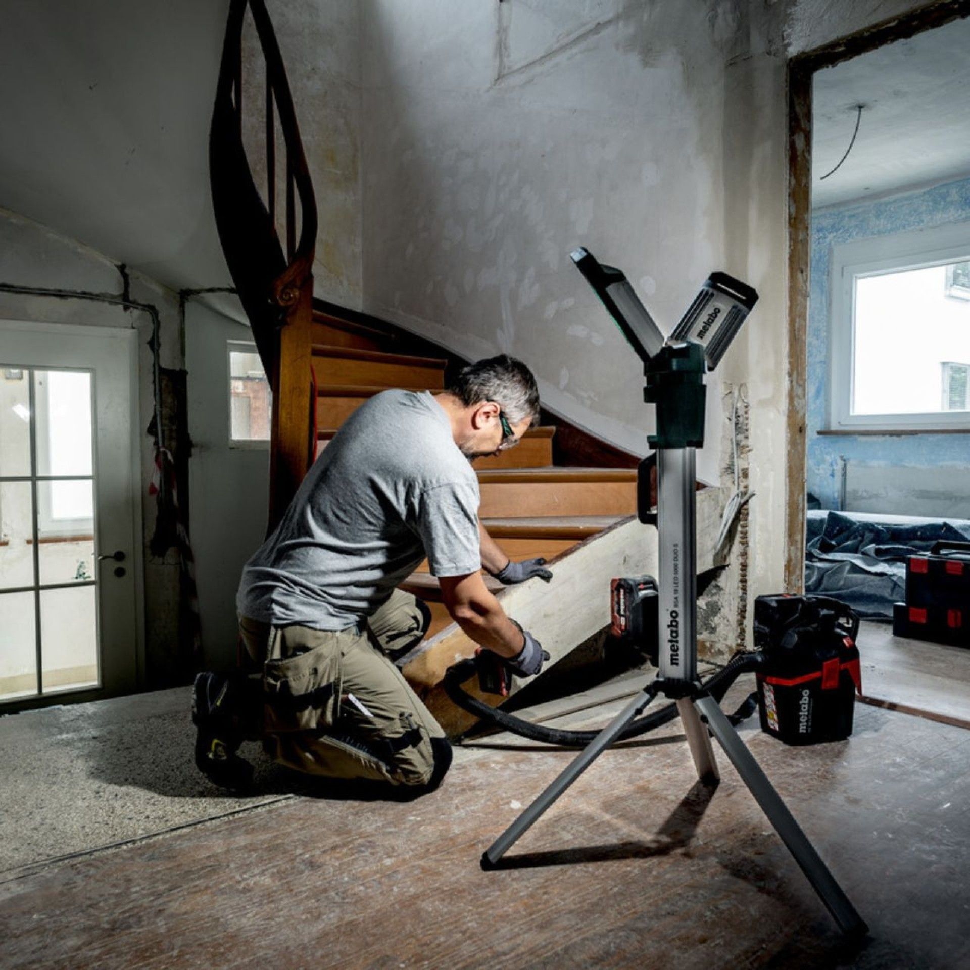 METABO BSA 18 LED 5000 DUO-S Holofote sem fio