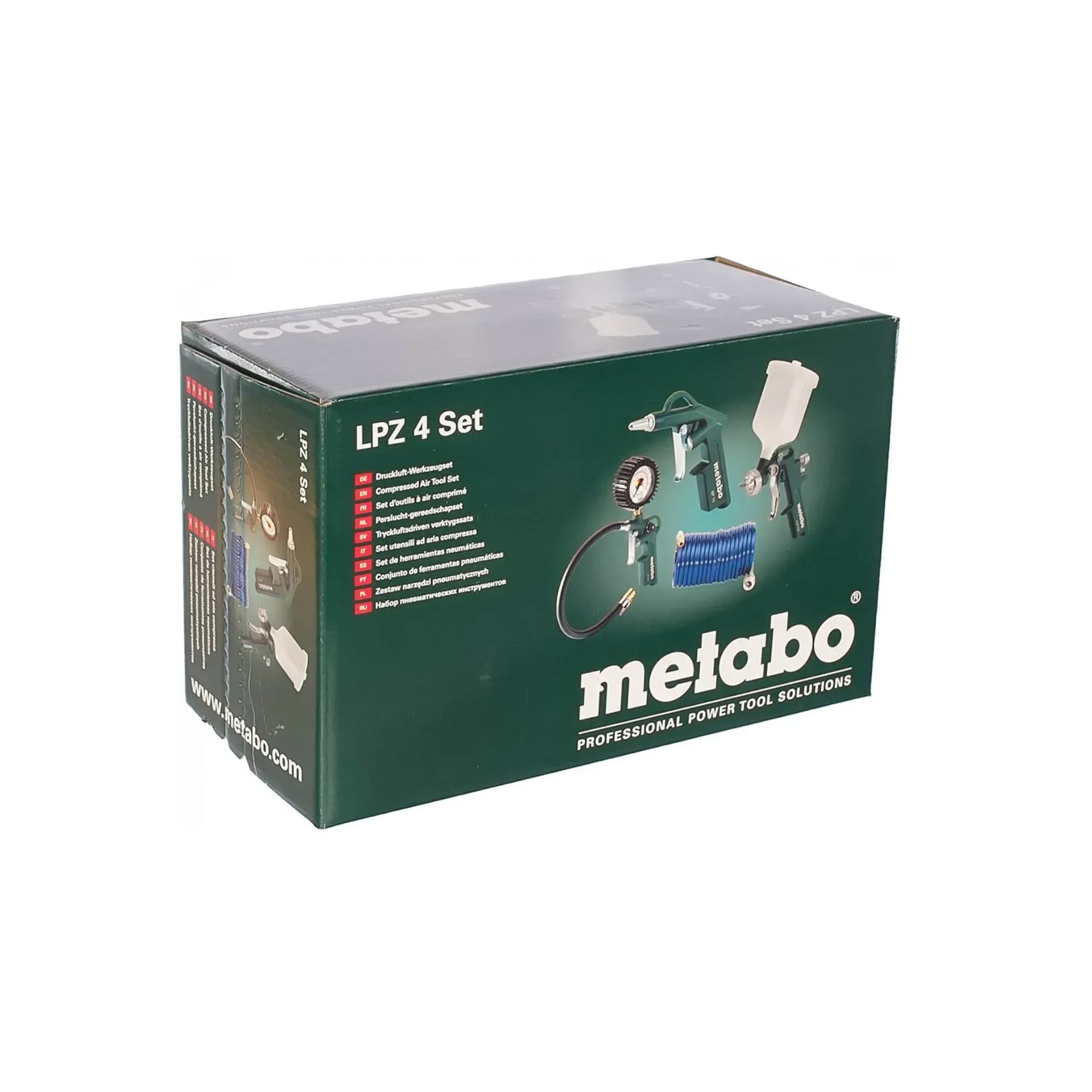 METABO LPZ 4 Set Conjunto de ferramentas pneumáticas METABO LPZ 4 Set Conjunto de ferramentas pneumáticas
