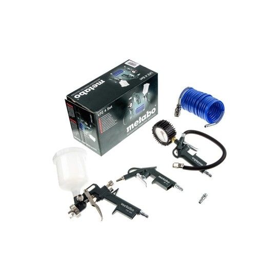 METABO LPZ 4 Set Conjunto de ferramentas pneumáticas METABO LPZ 4 Set Conjunto de ferramentas pneumáticas