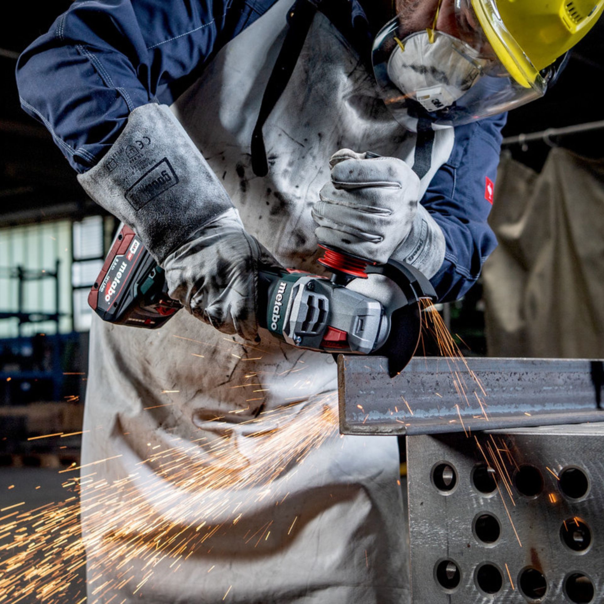METABO WB 18 LTX BL 15-125 Quick Rebarbadora angular sem fio METABO WB 18 LTX BL 15-125 Quick Rebarbadora angular sem fio