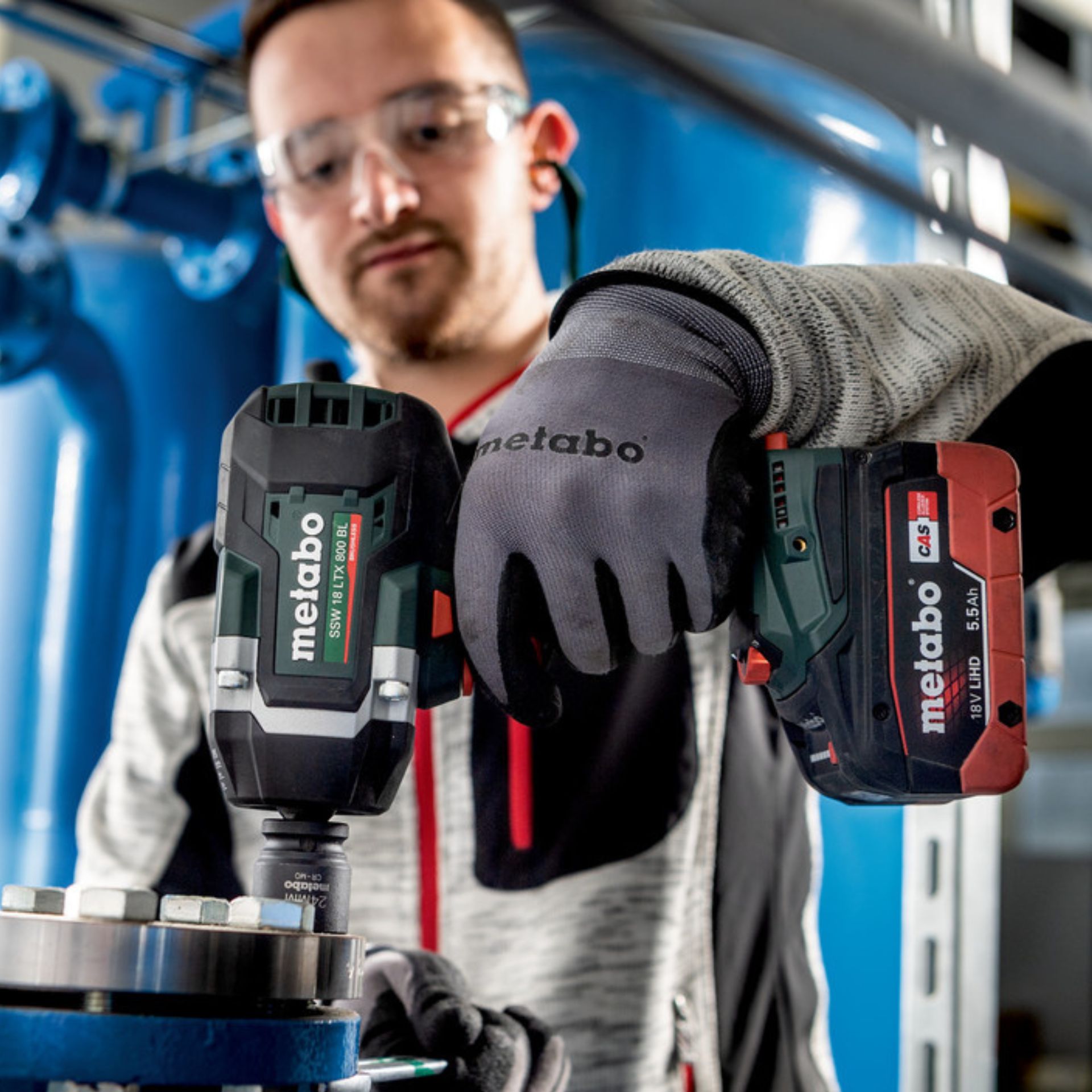 METABO SSW 18 LTX 800 BL Aparafusadora de percuss�o sem fio