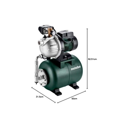 METABO HWW 3500/25 G Sistema de abastecimento doméstico de água METABO HWW 3500/25 G Sistema de abastecimento doméstico de água