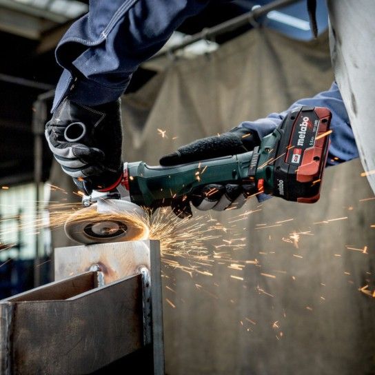 METABO WPBA 18 LTX BL 15-125 Quick DS Rebarbadora angular sem fio METABO WPBA 18 LTX BL 15-125 Quick DS Rebarbadora angular sem fio