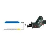 METABO SSE 18 LTX Compact Serra de sabre sem fio