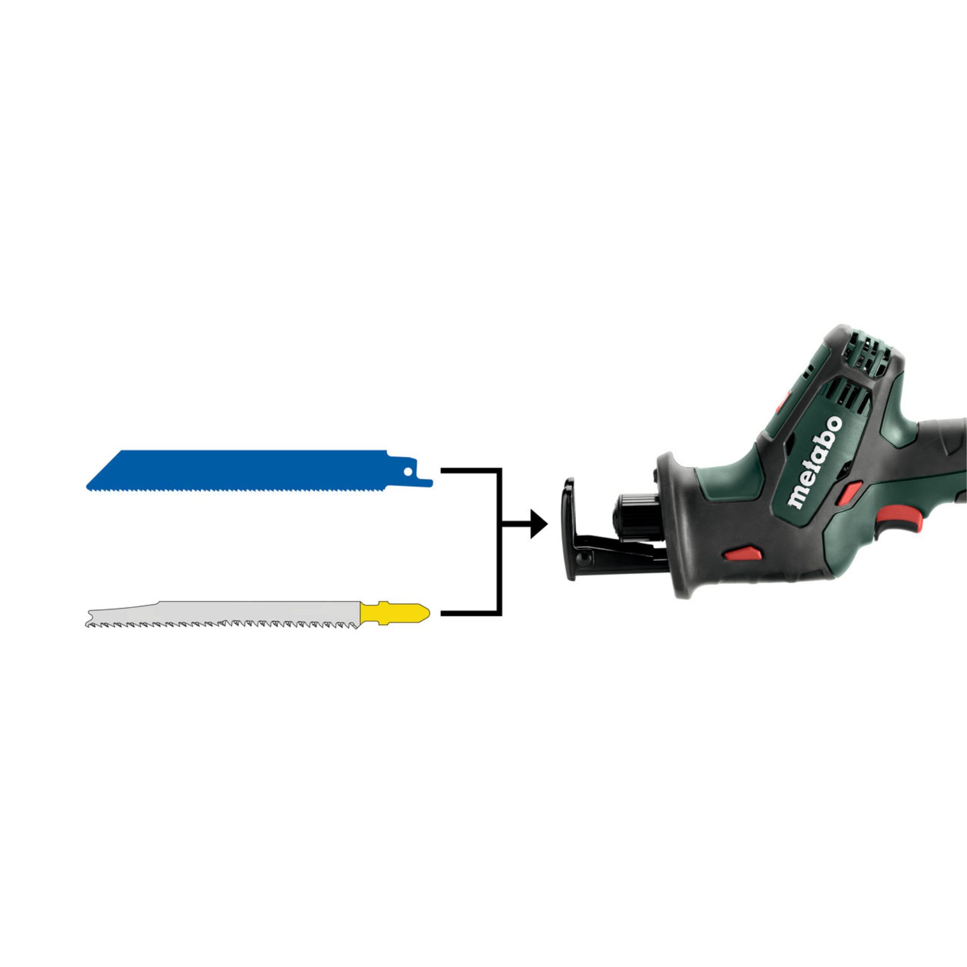 METABO SSE 18 LTX Compact Serra de sabre sem fio