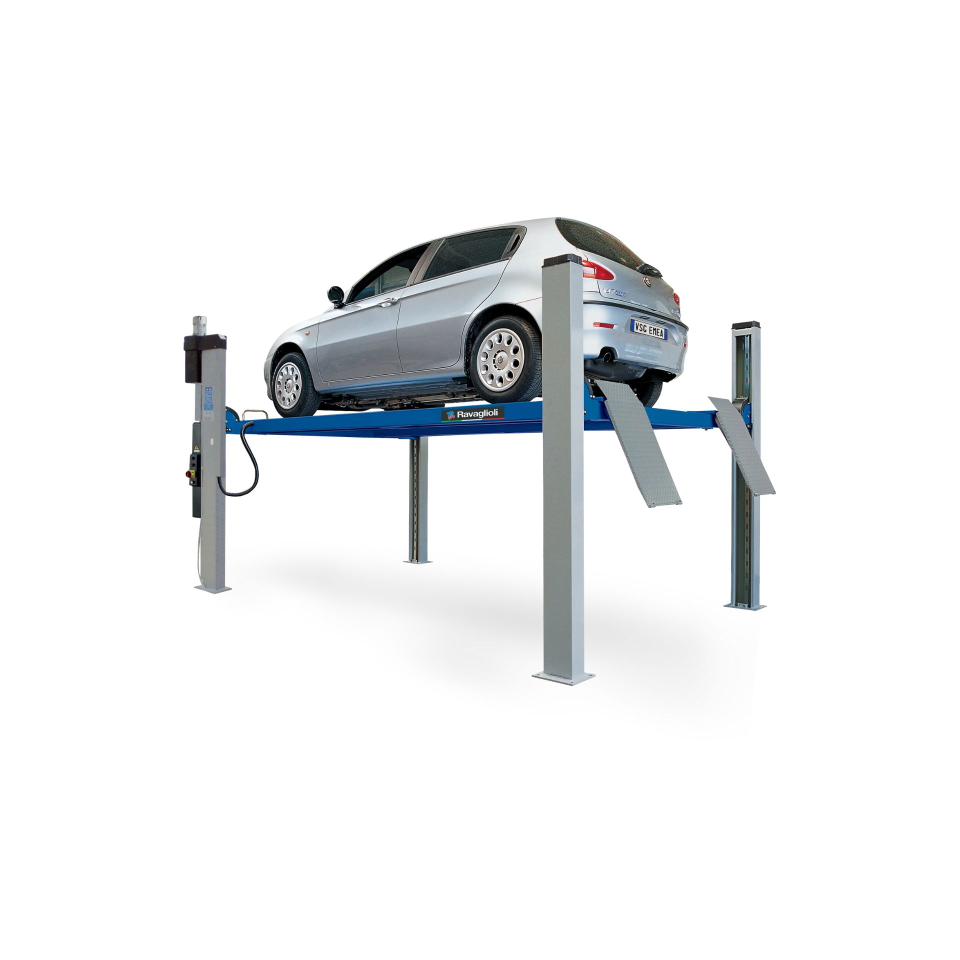 RAV 4651L - elevador 4 colunas 6500 kg RAV 4651L - elevador 4 colunas 6500 kg