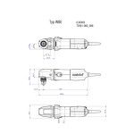 METABO WBE 700 Berbequim angular