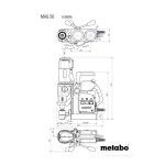 METABO MAG 50 Coluna magntica