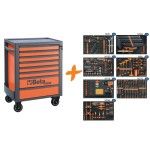 BETA 24004007 2400 RSC24A/8-VIL - Carro C/8 Gavetas C/ 445 Ferramentas