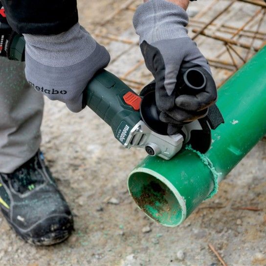METABO W 18 L 9-125 Quick Set Rebarbadora angular sem fio METABO W 18 L 9-125 Quick Set Rebarbadora angular sem fio