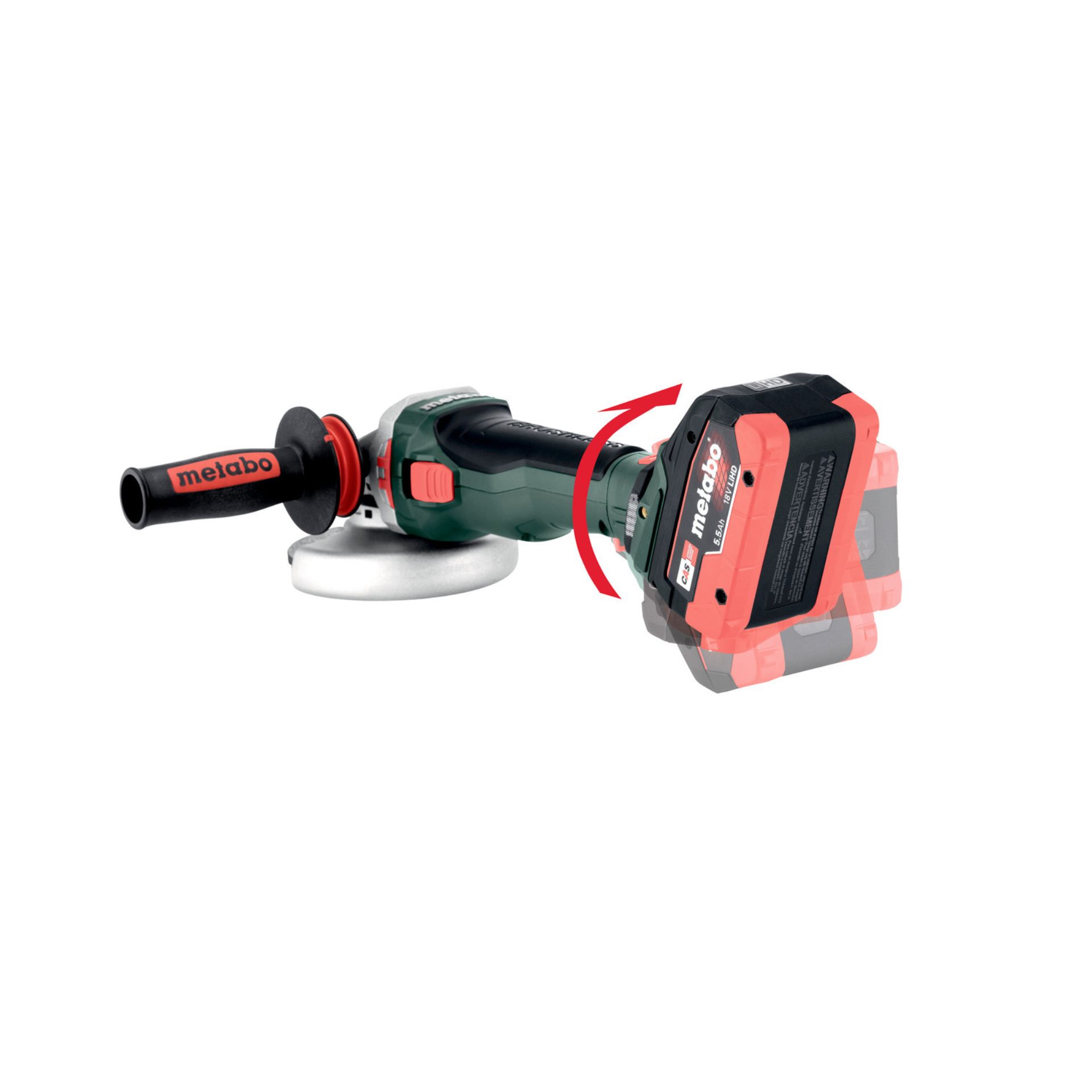METABO WVB 18 LTX BL 15-125 Quick Rebarbadora angular sem fio METABO WVB 18 LTX BL 15-125 Quick Rebarbadora angular sem fio