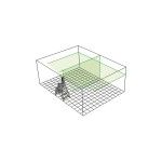 STABILA 19033 LAX 300G Nivel Laser Linhas Verde