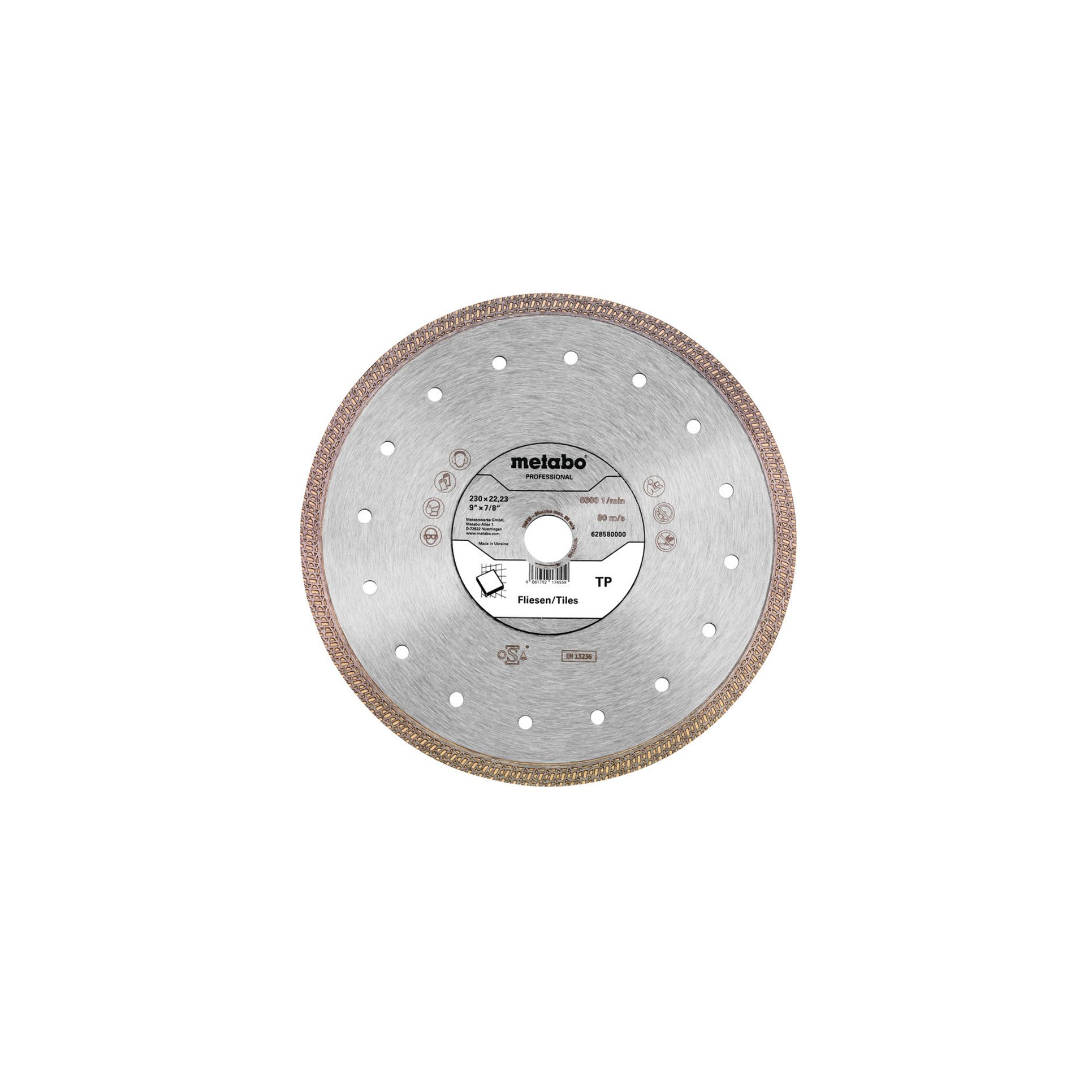 METABO 28580 - DISCO DIAM. 230X22,23 TP