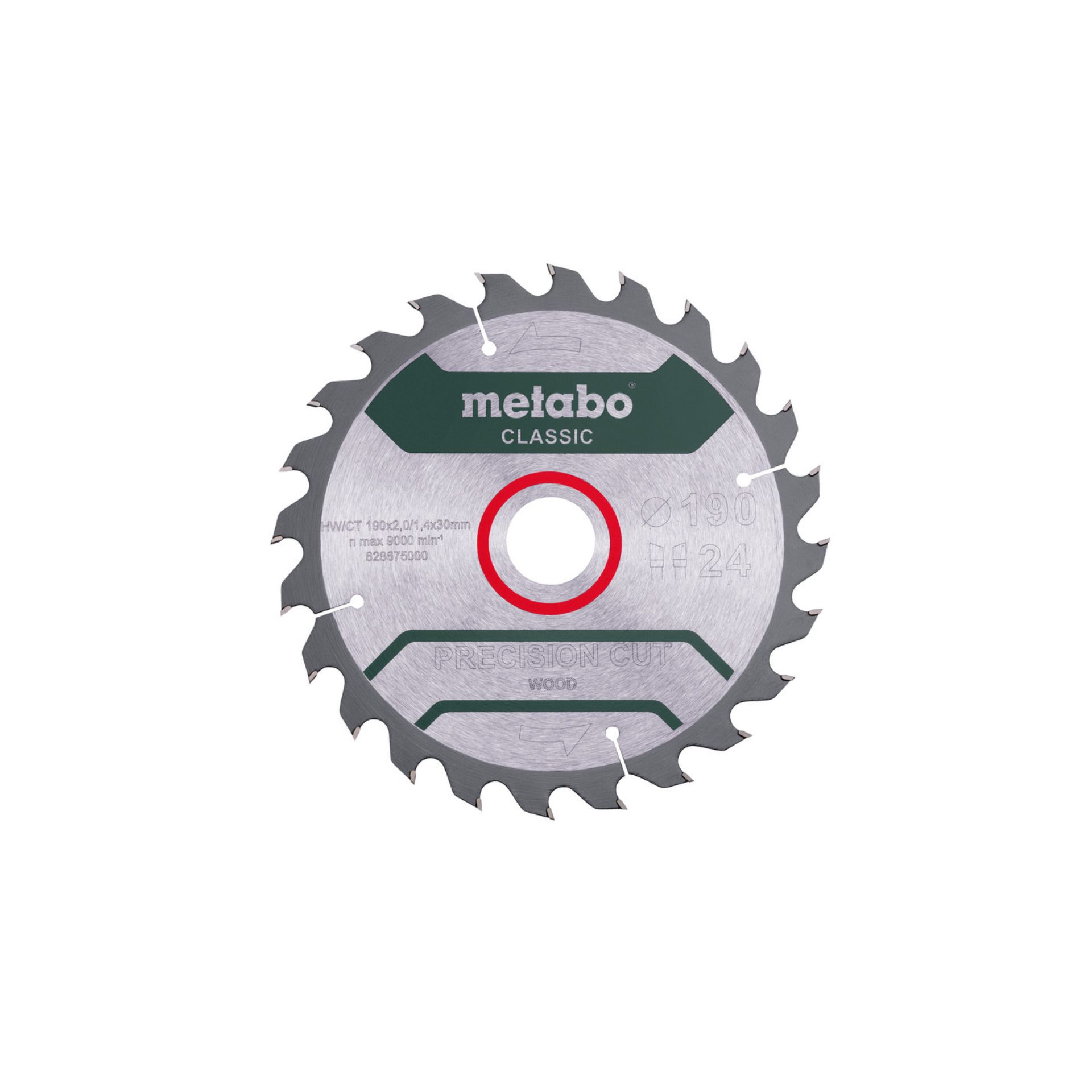 METABO 28675 MADEIRA - SERRA CLASSIC 190X2,0X30 Z24 WZ METABO 28675 MADEIRA - SERRA CLASSIC 190X2,0X30 Z24 WZ