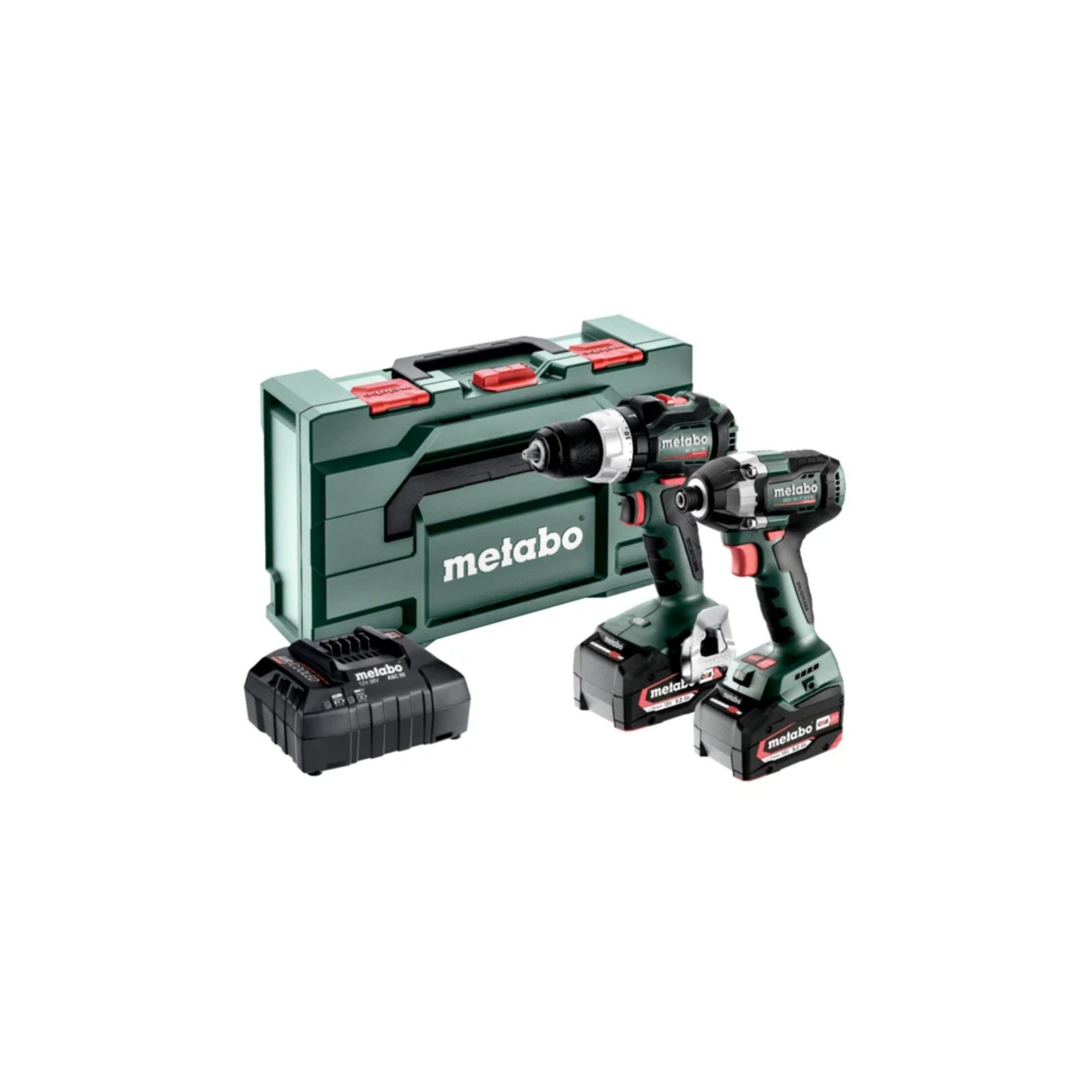 METABO COMBO SET 2.8.4 18V BL 2X5,2A