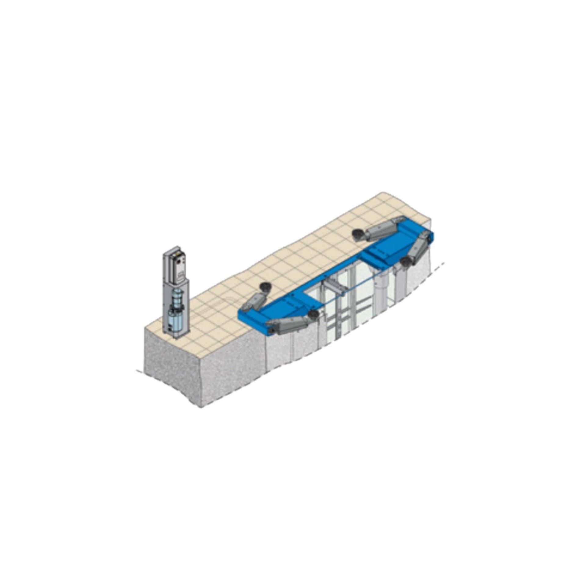 RAV VAR1110N/C - cx comando exterior dentro da consola
