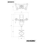 HIKOKI Misturador UM16VST2UAZ