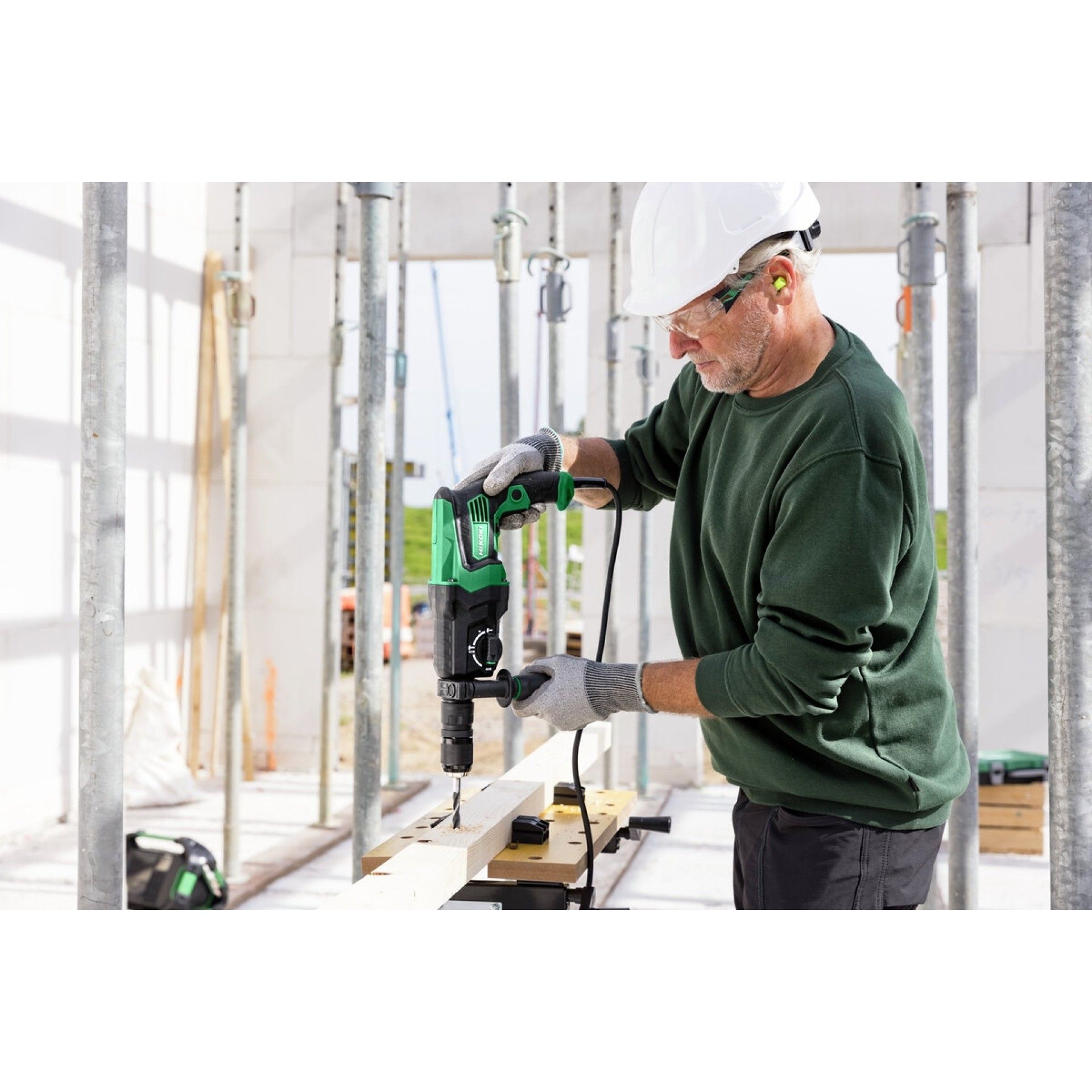 HIKOKI Martelo rotativo SDS-Plus DH26PMCWSZ
