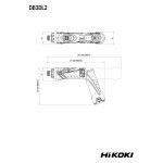 HIKOKI Berbequim sem fio DB3DL2WCZ HIKOKI Berbequim sem fio DB3DL2WCZ