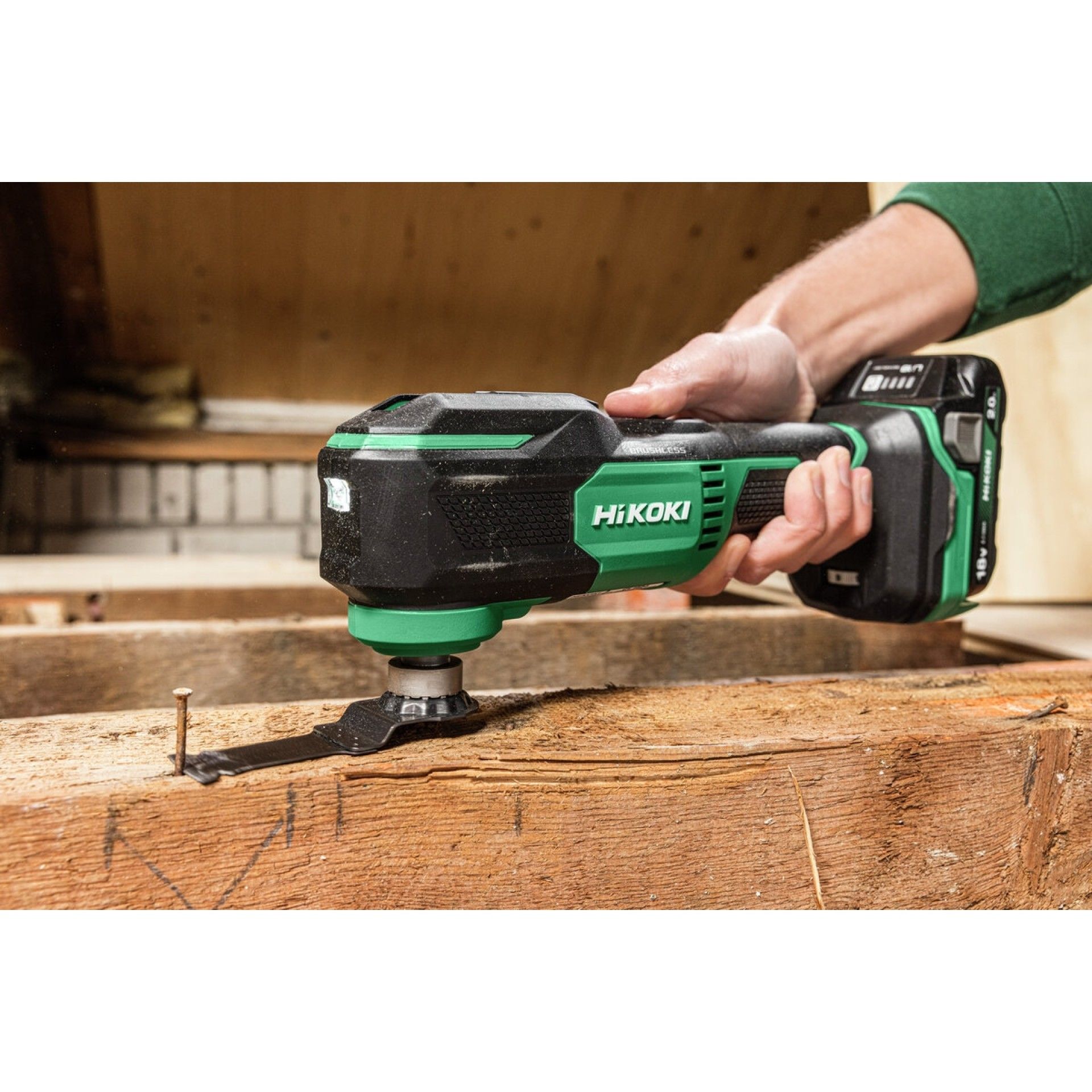 HIKOKI Ferramenta sem fio multifunções CV18DAW2Z HIKOKI Ferramenta sem fio multifunções CV18DAW2Z