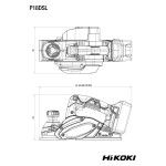HIKOKI Plaina sem fio P18DSLW2Z