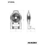HIKOKI Ventoinha sem fio UF18DSALL0Z HIKOKI Ventoinha sem fio UF18DSALL0Z
