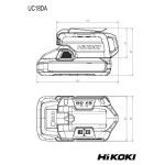 HIKOKI Power Charger UC18DAW4Z