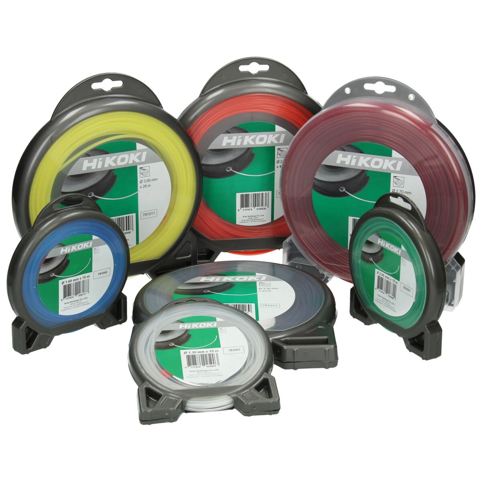 HIKOKI Trimmer line round 2.7mm red L=72m (453 gr)