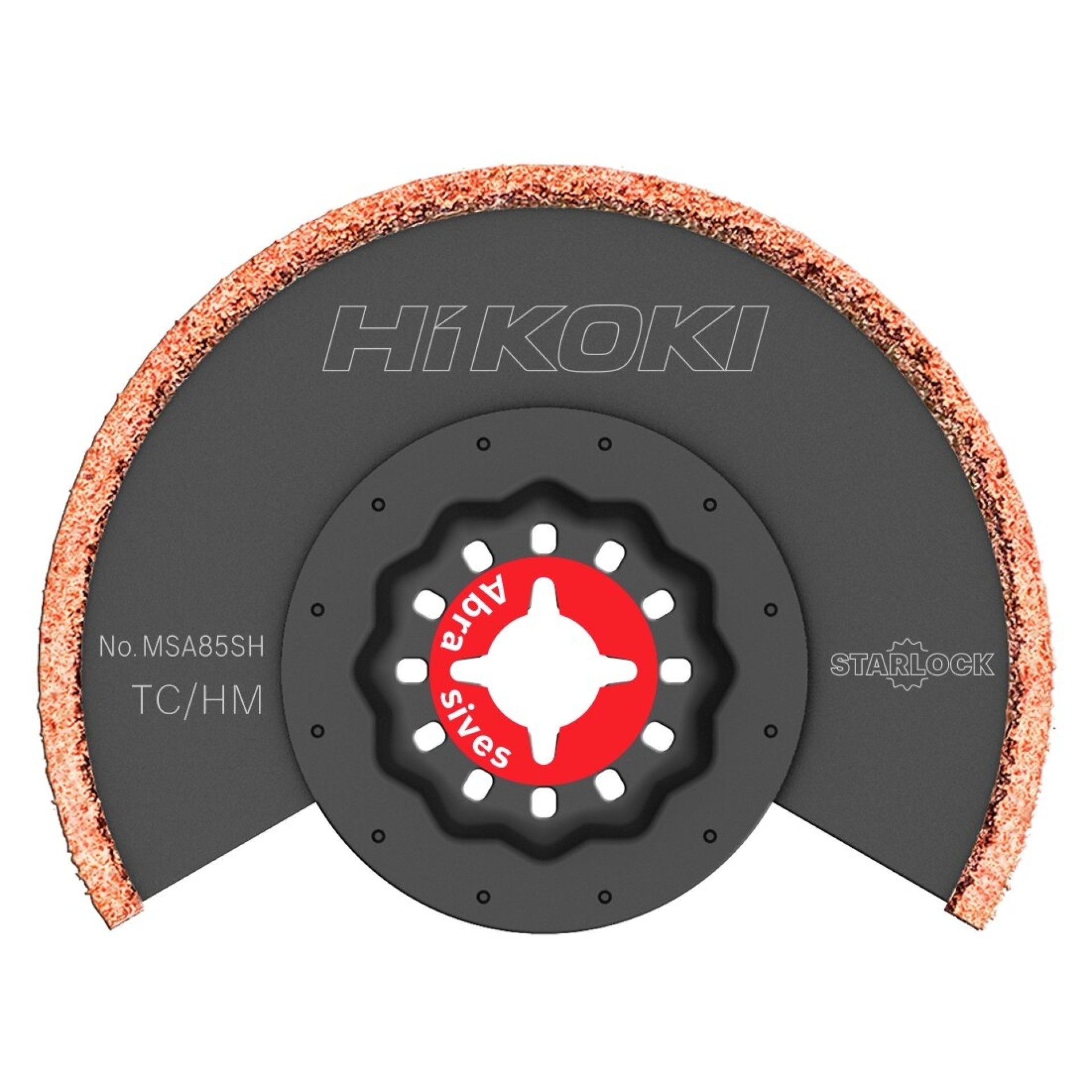 HIKOKI Lâmina multiferramenta abrasivos TC STARLOCK MSA85SH HIKOKI Lâmina multiferramenta abrasivos TC STARLOCK MSA85SH