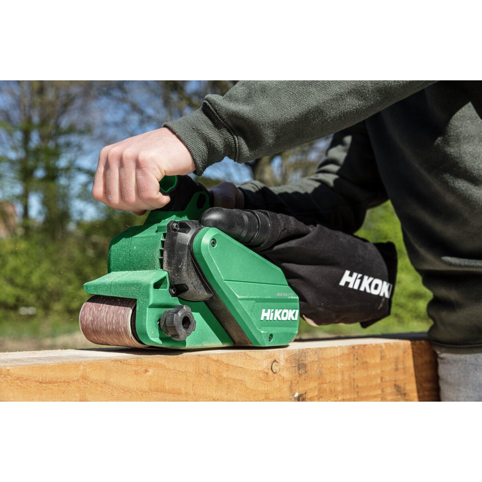 HIKOKI Lixadora de cinta sem fio SB3608DAW4Z