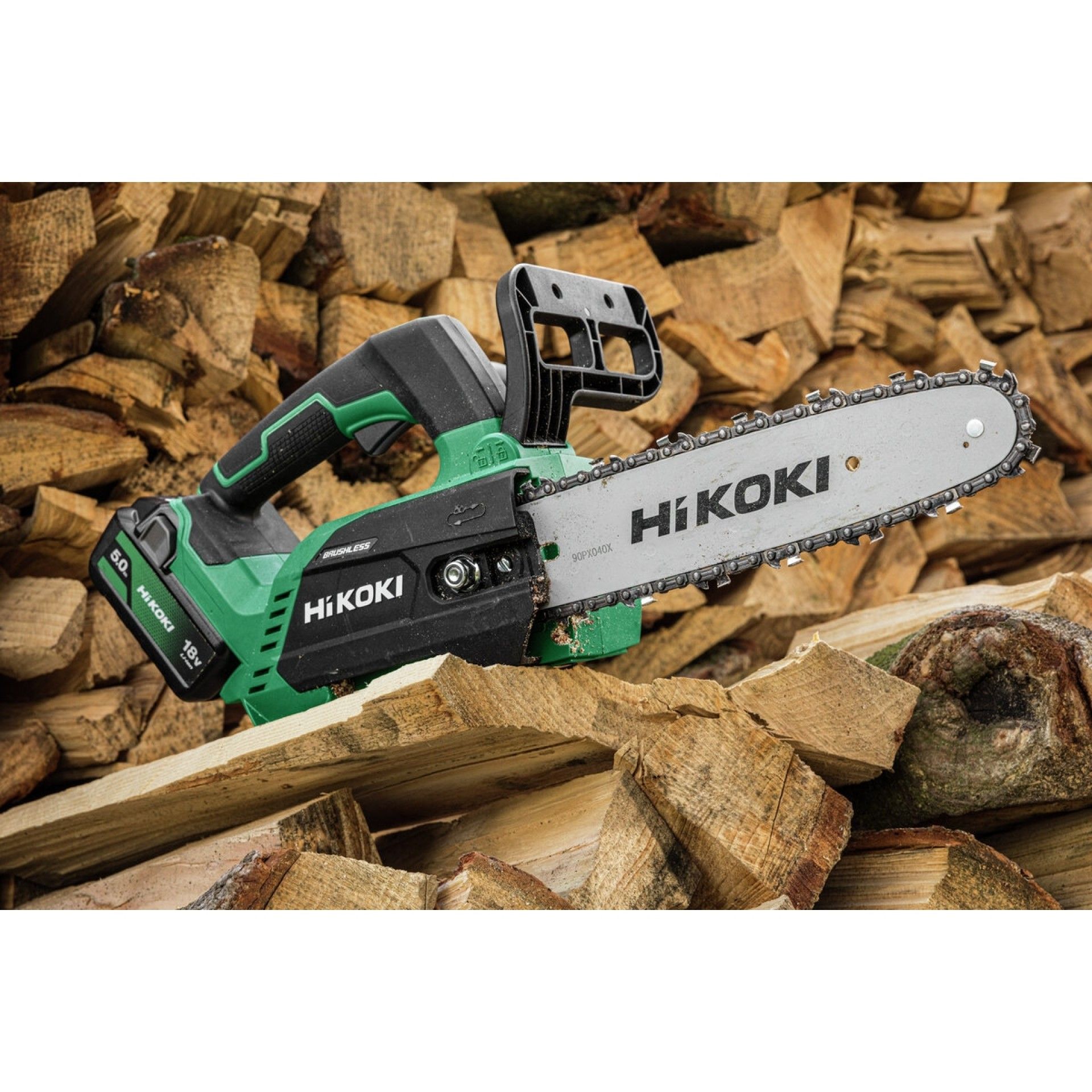 HIKOKI Motosserra sem fio CS1825DCW4Z HIKOKI Motosserra sem fio CS1825DCW4Z