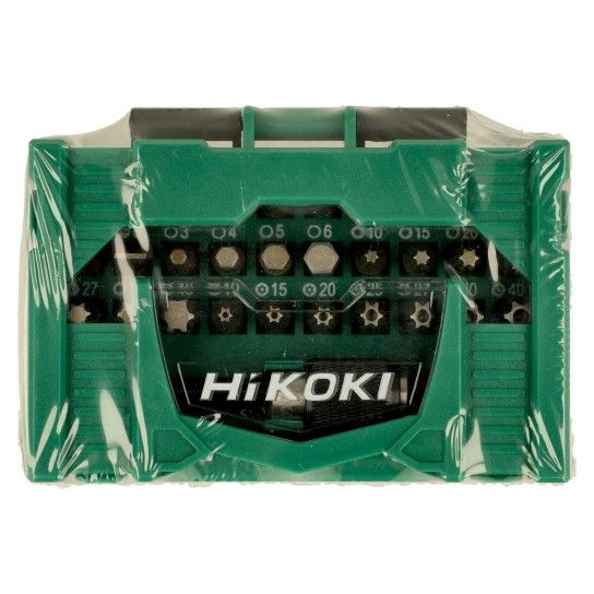 HIKOKI Caixa de pontas 1/4'', 32-peças, 25 mm, incl. porta-pontas magnético, tamanho I HIKOKI Caixa de pontas 1/4'', 32-peças, 25 mm, incl. porta-pontas magnético, tamanho I