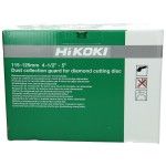 HIKOKI Resguardo do coletor de poeiras para disco de corte 125 mm (com rolos guia)