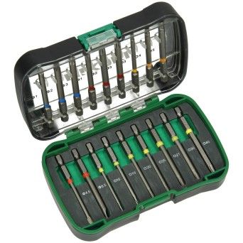 HIKOKI Caixa de pontas 1/4'', 18-pe�as, 75mm,