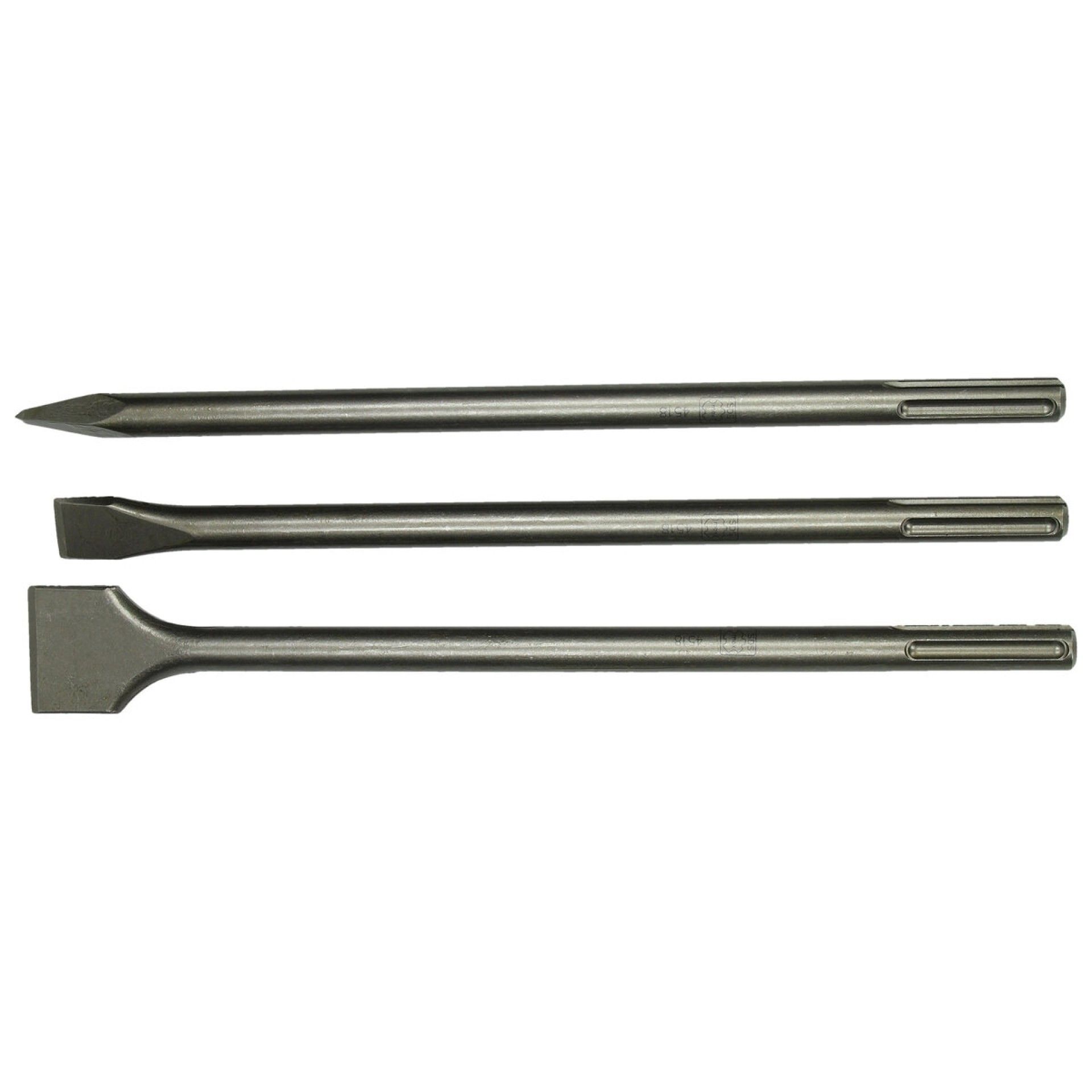 HIKOKI Escopros SDS-Max 400 mm (3 peças) HIKOKI Escopros SDS-Max 400 mm (3 peças)