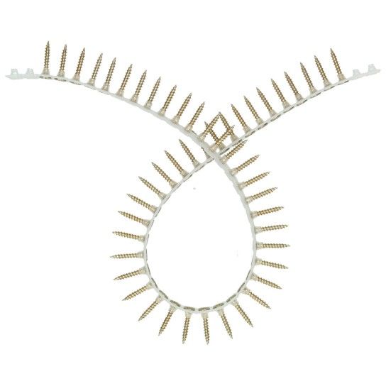 HIKOKI 1000 UN Parafusos para aglomerado PH2 4,0 x 25 mm, zincado amarelo
