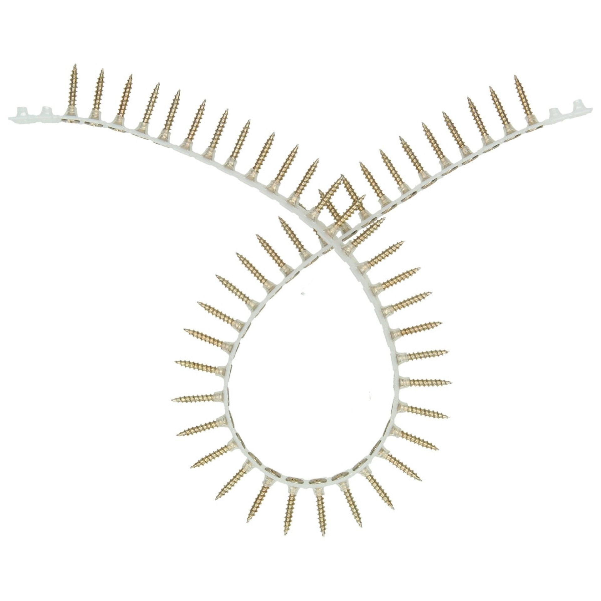 HIKOKI 1000 UN Parafusos para aglomerado PH2 4,0 x 25 mm, zincado amarelo